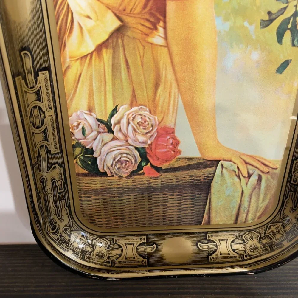 Vintage Coca Cola Metal Advertising Tray